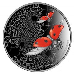20 Dollars Ladybug, coloured