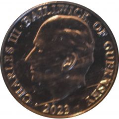 10 Pence - Charles III Common Eel