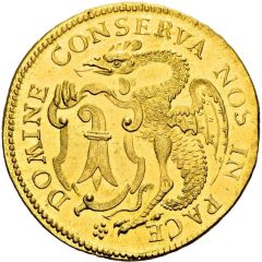 4 Ducats Gold pattern strike