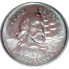 Medal - Canadian Explorers John Cabot