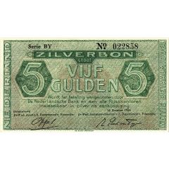 5 Gulden Silver Voucher