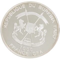 1000 Francs CFA American Silver Eagle