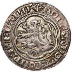 1 Groat - Louis I of Nevers without border