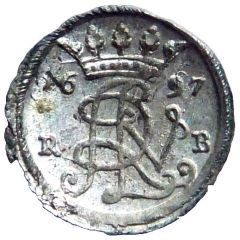 1 Pfennig - Rudolph Augustus and Anthony Ulrich