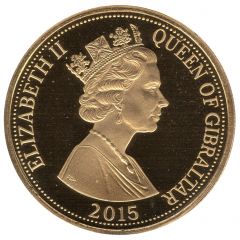1 Crown - Elizabeth II Longest Reigning Monarch - Crest