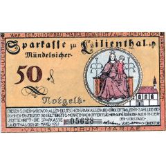 50 Pfennig Sparkasse