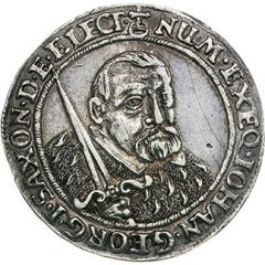 1/8 Thaler - John George I Death