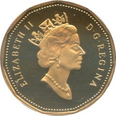 1 Dollar - Elizabeth II 3rd portrait