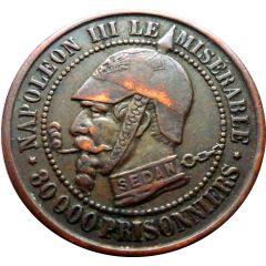 Satirical Token - Napoleon III Defeat of Sedan