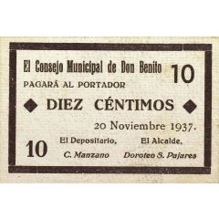 10 Céntimos Don Benito