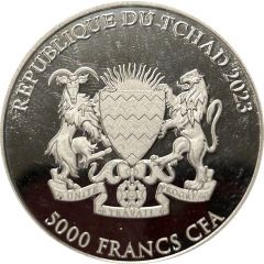 5000 Francs CFA Red Panda