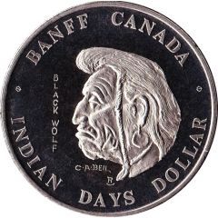 Indian Days Dollar - Banff, Alberta