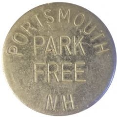 Parking Token - Park Free Portsmouth, New Hampshire