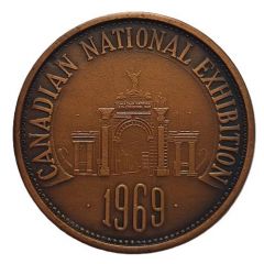 Medal - Canadian National Exhibition 1969