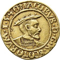 ⅔ Ducat - James V 3rd Coinage