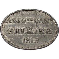 Communion Token - W. Rattray Minister Selkirk, Scotland