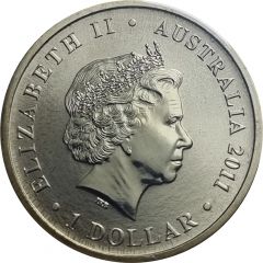 1 Dollar - Elizabeth II 4th Portrait - 85th Birthday Queen Elizabeth II