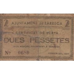 2 Pesetas Tàrrega