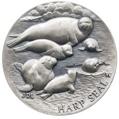 Medal - Longines Symphonett Harp Seal