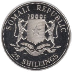 25 Shillings Pope in window at the Vatican