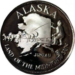 Medal - States of the Union Alaska