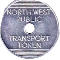 2 Pence - North West Public Transport Token