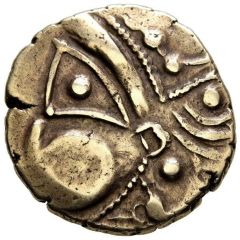1/2 Stater with boars facing left