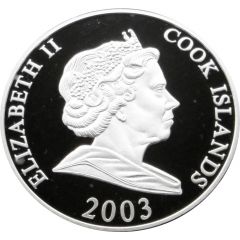 5 Dollars - Elizabeth II 10th Football World Champion 1974 Germany
