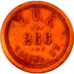 5 Cents - F.O.E. 266 Galena, Kansas