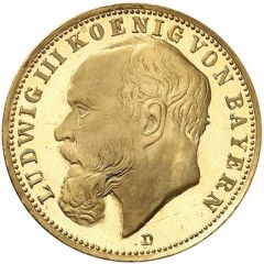 20 Mark - Louis III Pattern