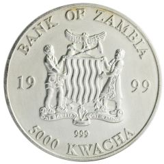5000 Kwacha Elephant
