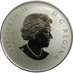 10 Dollars - Elizabeth II 1/2 oz. Canadian Maple Leaves 2015