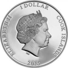1 Dollar - Elizabeth II Friends in UFO