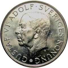 10 Kronor - Gustaf VI Adolf Birthday