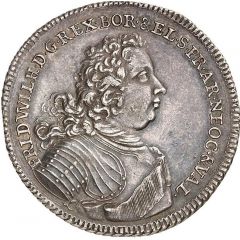 1/2 Thaler - Frederick William I Homage of Königsberg