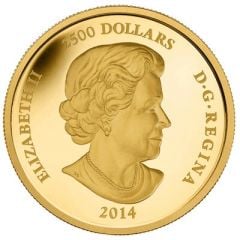 2500 Dollars - Elizabeth II Year of the Horse