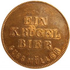 1 Bier [Krügel] Guhrmüller, Dresden