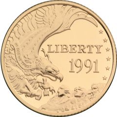 5 Dollars Mount Rushmore Golden Anniversary