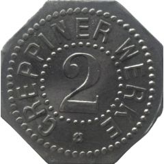 2 Pfennig - Greppin Greppiner Werke