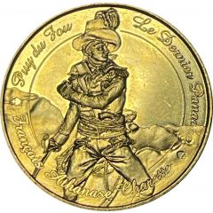 Jeton touristique - Monnaie de Paris - Puy du Fou - Le Dernier Panache - François Athanase Charette