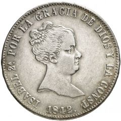 10 Reales - Isabel II