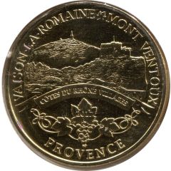 Jeton touristique - Monnaie de Paris -Vaison-la-Romaine - Mont Ventoux