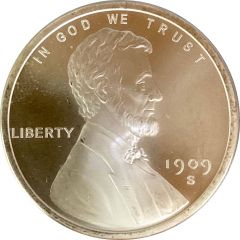 1 Ounce - Golden State Mint Lincoln Wheat Cent