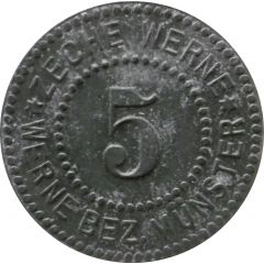 5 Pfennig - Werne Zeche Werne