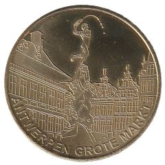 National Tokens Belgian Heritage - Grote Markt Antwerpen