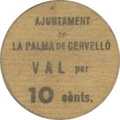 10 Céntimos La Palma de Cervelló