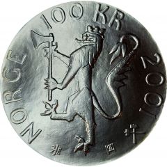 100 Kroner Nobel Peace Prize Centennial
