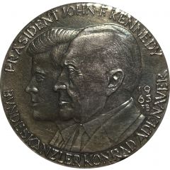 Medal - John F Kennedy`s Visit to West Germany