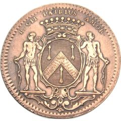 Token - States of Burgundy Mayor of Dijon Jean-Pierre Burteur, 1st type