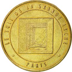 Monnaie de Paris Tourist Token - Paris Le toit de la Grande Arche